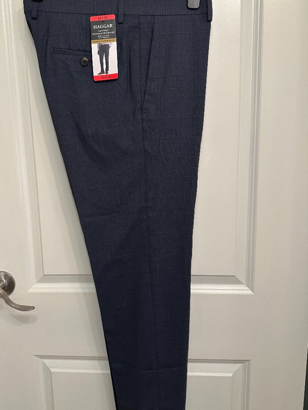 Haggar Men's Suit Pants Tailored Fit 34x30 NWT